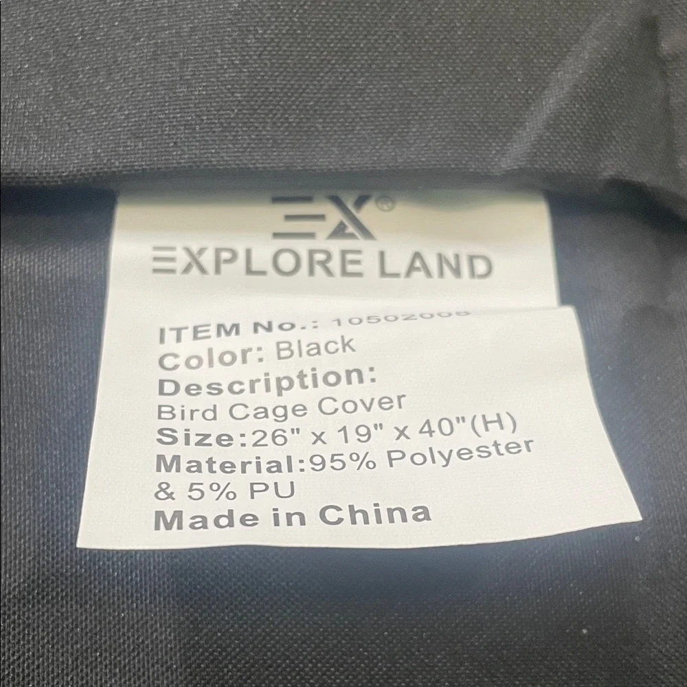explore land black bird